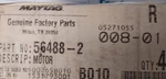 56488-2 Maytag/whirlpool Evap Fan Motor. Fixed Price $65.00.