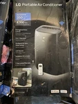Lg 8,000 Btu Smart Portable Air Conditioner, Cools Up To 350 Sq Ft. Fixed Price $175.00.