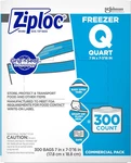 Sc Johnson Professional Ziploc Quart Food Storage Freezer Bags, Grip 'n Clear. Fixed Price $57.62.