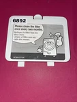 Oem Samsung Washer Drain Pump Filter Access Cover DC63-00755A/DC97-15707E (used). Fixed Price $29.95.