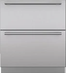 Sub-zero 30" Refrigerator/freezer Drawers With Ice Maker & Stainless Steel Panel. Fixed Price $5226.00.