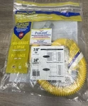 Brasscraft Procoated Gas Connector Yellow Stainless Steel 24" CSSB21-24. Fixed Price $21.00.