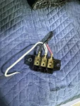 Midea 17438200000157 Dryer Terminal 17438200003584 NS-TDRE67W1 743067-2. Fixed Price $40.00.