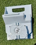 Refrigerator Ice Bucket Part # 239D2251 WR49X10322 From Model GFE29HSDASS. Fixed Price $59.00.