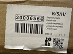 Genuine Thermador/bosch Control Module Set Oem Part# 20006564 *programmed*. Fixed Price $799.00.