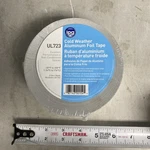 Ipg Cold Weather Aluminum Foil Tape UL723 Adhesive Silver 2" X 50YDS Acrylic. Fixed Price $9.36.