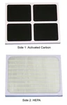Hepa Air Filter For Sunpentown Magic Cleaner AC-3000/AC-3000I. Fixed Price $60.37.