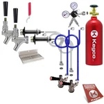 Kegco Deluxe Two Door Mount Kegerator Conversion Kit EBDCK2-542-2 5T. Fixed Price $307.00.