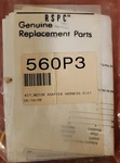 Rspc Speed Queen Dryer Kit Motor Adapter Harness-elec, Part# 560P3. Fixed Price $45.00.