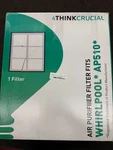 Think Crucial Whirlpool AP510 Purifier 2 Pack Replacement Filters Clean Air!. Fixed Price $110.00.