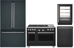 Cafe Matte Black Package With 48" Dual Fuel Range. Fixed Price $19245.00.