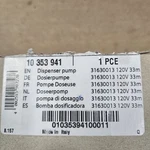 Genuine Oem Pre-owned Miele 10353941 Washer Dispenser Pump Not Aftermarket. Fixed Price $63.63.