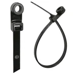 6" 8" 12" Inch Black Zip Ties W/ Mounting Screw Nail Hole Nylon Cable Bulk Lot. Fixed Price $298.50.
