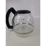 Delonghi 12 Cup Glass Coffee Carafe Replacement Pitcher Black Handle Lid Clear. Fixed Price $10.99.