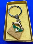 Adorable Multicolor Purse With Heart Fashioncraft Keychain - Ring. Fixed Price $5.09.
