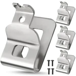 4PCS Belt Clips For Dewalt, Premium 304 Stainless Steel Replacement Clip, Wit.... Fixed Price $10.00.