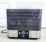 Weston 75-0401-W 6 Tray Digital Dehydrator. Fixed Price $60.00.