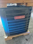 Goodman Ton 13.4 SEER2 Air Conditioner Condenser, GLXS3BN2410, Scratch + Dents. Fixed Price $1693.00.