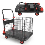Heavy Duty Hand Moving Cart 1000LBS Capacity Platform Truck. Fixed Price $125.21.