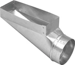 New Imperial GV0650 Galvanized Steel Duct End Boot, 3-1/4" X 10" 5386990. Fixed Price $11.39.