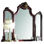 Acme Picardy Wooden Frame Mirror In Cherry Oak. Fixed Price $679.99.