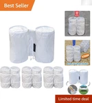 4PCS White Canopy Tent Weight Sand Bag Anchor Kit - Durable Outdoor Stability. Fixed Price $17.82.