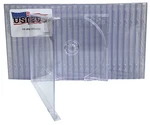 Usdisc Cd Jewel Cases Standard 10.4MM, Single (clear) Lot. Fixed Price $411.99.