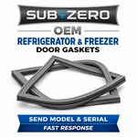 Sub-zero Genuine Door Gasket Refrigerator / Freezer Drawer Oem Factory Seal. Fixed Price $189.99.