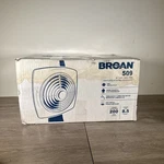 Broan-nutone 509 Through-the-wall Fan White Cover, 200 Cfm, 8.5 Sones, 8". Fixed Price $109.99.