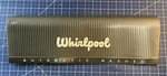 Vintage Whirlpool Washer Metal Name Plate Model 156 Large 18". Fixed Price $26.01.