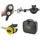 Dacor Pacer Plus X6 Regulator Set With Octopus Gauge Compass Bag Dive Kit. Fixed Price $243.00.