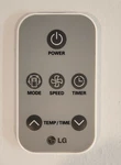 Remote Control For Lg COV31214201 Air Conditioner Replacement. Fixed Price $26.00.