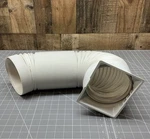 Portable Air Conditioner Ac 5.9 Hose With Adapter Square Hisense - Custom. Fixed Price $45.00.