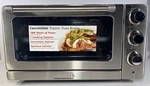 Cuisinart TOB-60N1 Stainless Steel Convection Toaster Oven Broiler. Fixed Price $140.00.