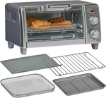 Black+decker Crisp 'n Bake Air Fry Countertop Convection Toaster Oven. Fixed Price $73.66.