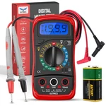 Digital Multimeter,voltmeter Ammeter Ohmmeter With Test Leads Backlight Display. Fixed Price $20.48.