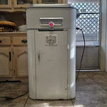Vintage 1950S Westinghouse Electric Roaster Oven W/ Cabinet & Accessories. Fixed Price $139.95.