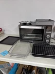 Calphalon Quartz Heat Countertop Convection Toaster Oven TSCLTRDG1 Dark Stainles. Fixed Price $99.95.