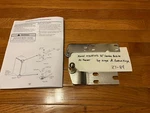 Top/bottom Door Hinges Marvel M36AFWSL 36" Stainless Built-in All Freezer Z7-89. Fixed Price $26.88.