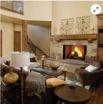Majestic Biltmore 42" Traditional Wood Burning Fireplace, Herringbone, SB80HB. Fixed Price $2711.00.