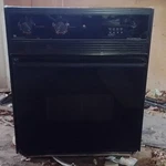 Wards Self-cleaning Built-in Electric Wall Oven Black Knob Controls Steel. Fixed Price $400.00.