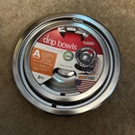 Range Kleen Chrome Drip Pans 8IN - 2 Piece New. Fixed Price $14.99.