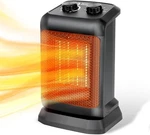 Space Electric Small Heater For Home & Office Indoor Use On Desk Ceramic 1500W. Fixed Price $54.99.
