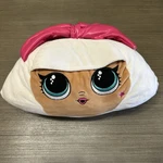 Lol Surprise Pillow 16 Plush Diva Big Face Pink Bow Stuffed Animal Kids Room. Fixed Price $5.95.