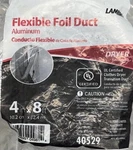 Lambro Flexible Foil Duct, Dryer Transition 40529, In 8 Ft 49. Fixed Price $8.98.