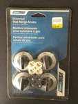 Camco 00943 Universal Set (4) Black Gas Top Stove Range Burner Knobs 6838486. Fixed Price $11.15.
