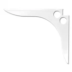 Fastcap 15" X 18" White Speed Brace Countertop Support. Fixed Price $41.99.