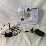 Sunbeam SB1818 Compact Mechanical Sewing Machine W/power Cord And Pedal. Fixed Price $39.98.