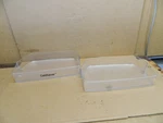 Lg Refrigerator Door Bins - Lot Of Part # MAN63728401. Fixed Price $55.98.