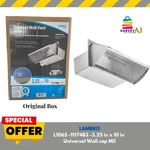 Lambro L106S Universal Duct Wall Cap Mill Aluminum 3.25"X 10". Fixed Price $26.97.
